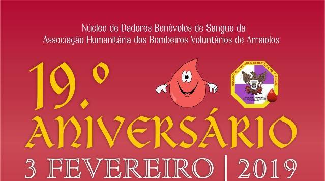 Dadores de Sangue de Arraiolos assinalam 19º aniversário