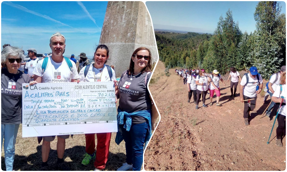 Redondo: Caminhada solidária resulta em mais de 700 euros para a Liga Portuguesa Contra o Cancro
