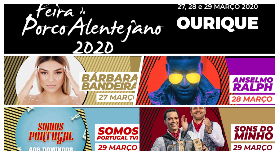 Ourique: Bárbara Bandeira, Anselmo Ralph e Sons do Minho na Feira do Porco Alentejano
