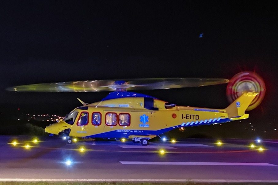 Helicóptero do INEM