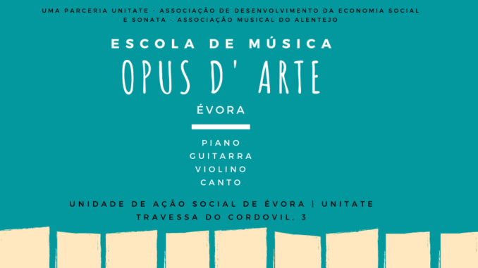 Nova escola de música em Évora