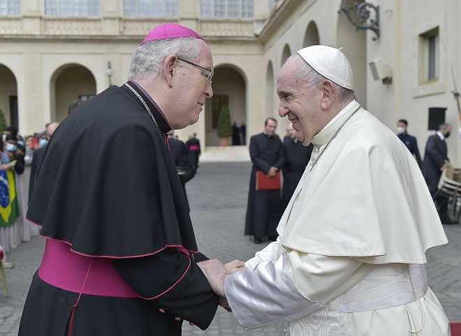 Arcebispo de Évora encontrou-se com o papa