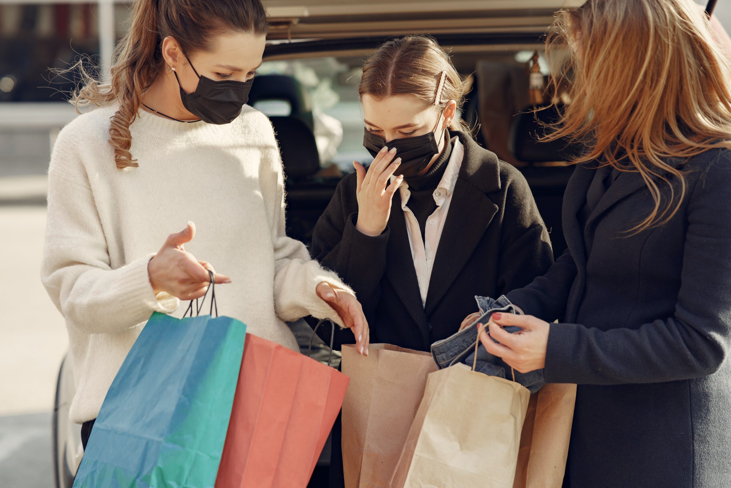Compras com máscara