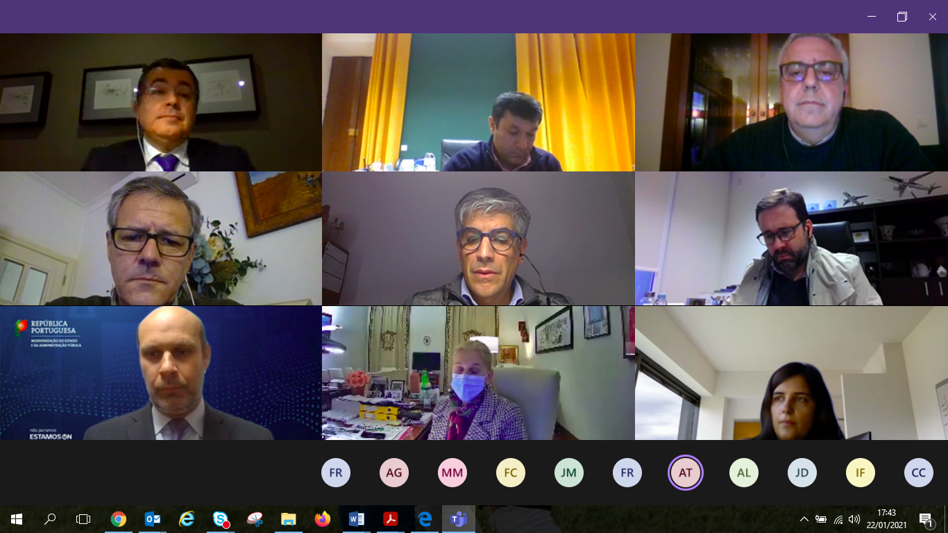 Reunião com a ministra