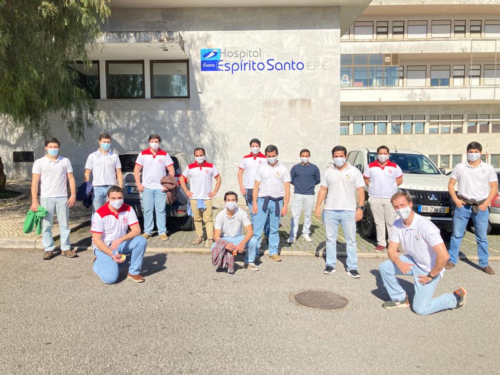 Forcados de Évora doam sangue