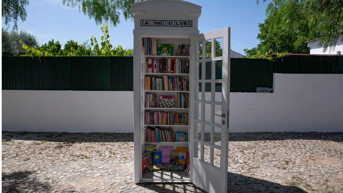 Cabine biblioteca