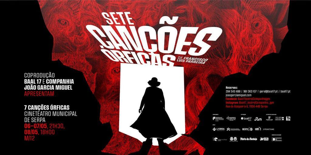 Companhias de teatro de Serpa e Lisboa estreiam peça “Sete Canções Órficas” Teatro em Serpa