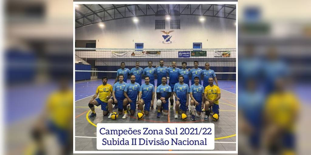 Évora: Equipa de voleibol do Juventude Sport Clube sobe à II Divisão Nacional Voleibol Évora