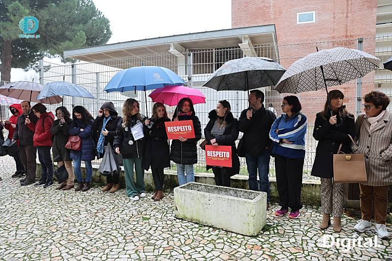 Professores em manifesto