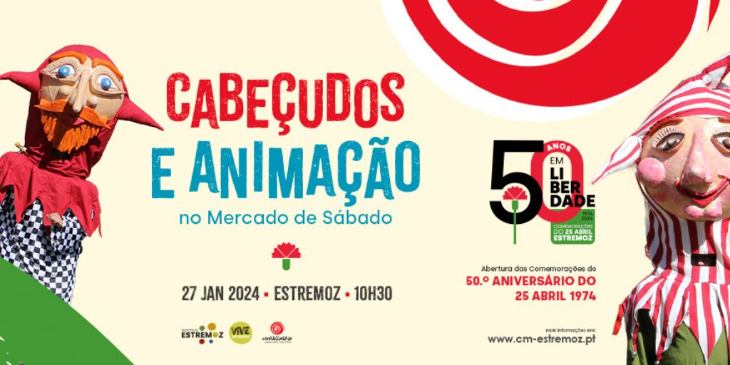 Estremoz: Animação no mercado marca início das comemorações do 25 de Abril