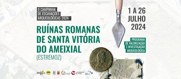 Estremoz: Escavações arqueológicas nas ruínas romanas de Santa Vitória do Ameixial
