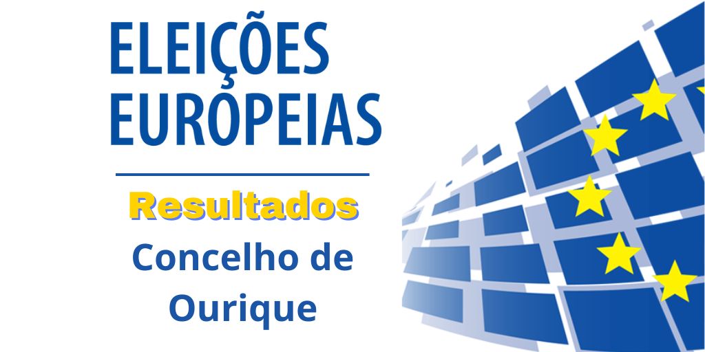 Europeias 2024: Resultados - Concelho da Ourique