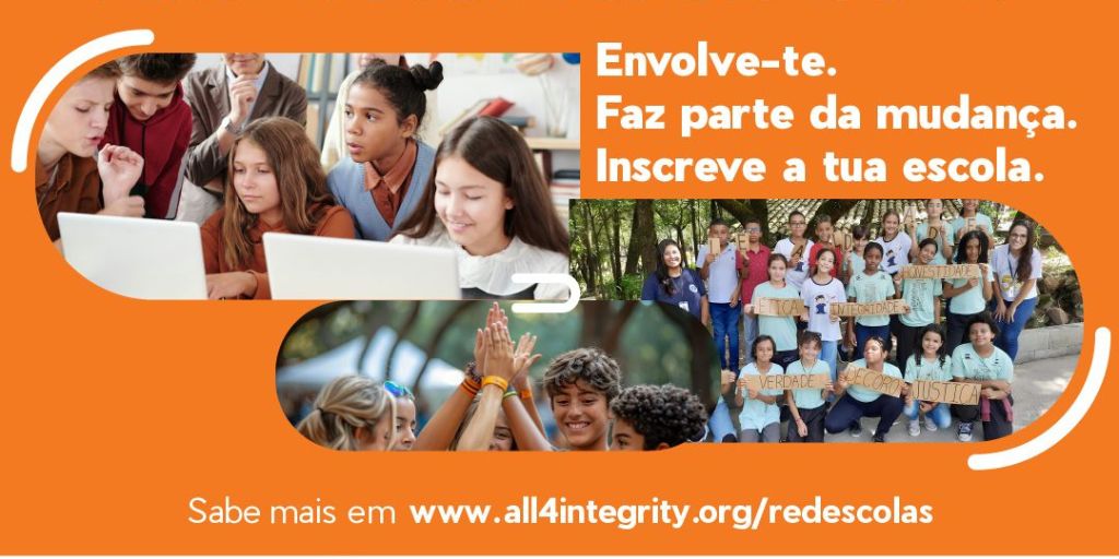 A Associação All4Integrity lança a quarta edição do Programa RedEscolas Anticorrupção, uma iniciativa que visa promover a literacia anticorrupção