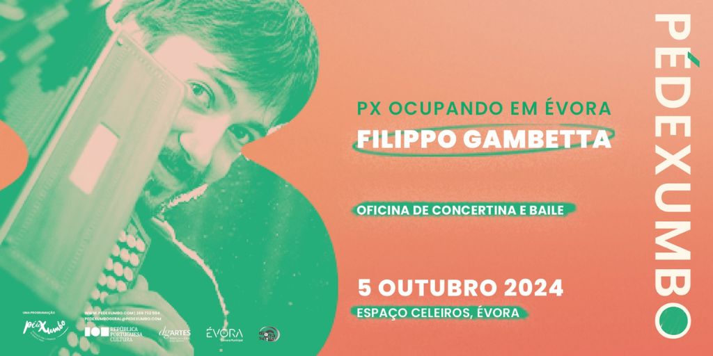 Évora: Músico italiano Filipo Gambeta no Espaço Celeiros em outubro