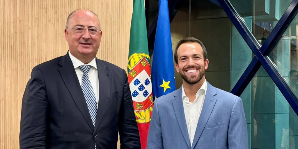 João Fortes e o Ministro da agricultura