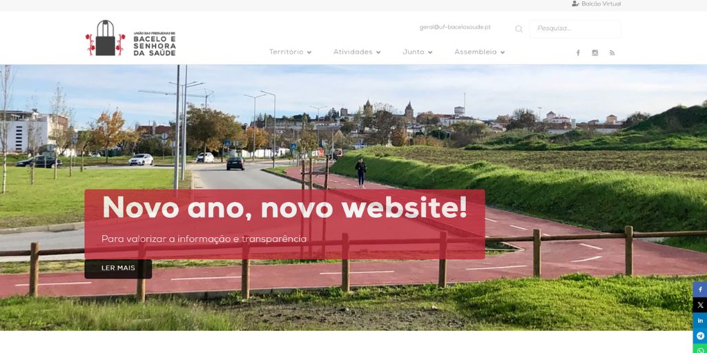 Évora: Bacelo e Senhora da Saúde lança nova página na Internet