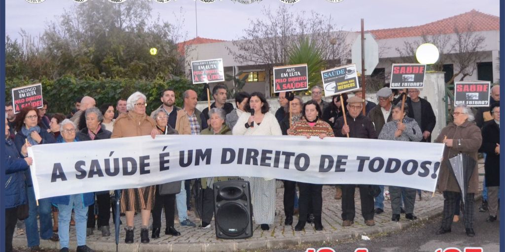 Falta de médicos motiva protesto em Avis
