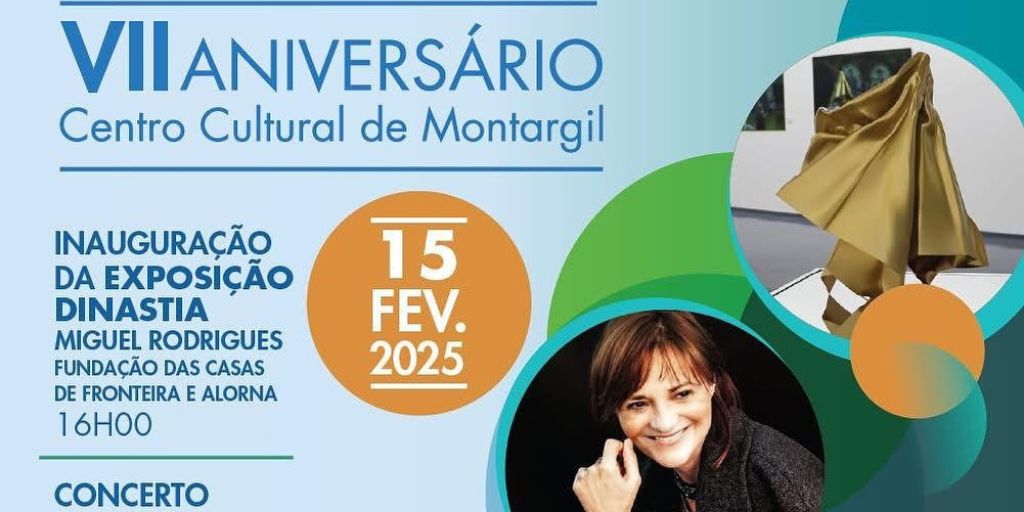 Ponte de Sor: Mafalda Veiga no aniversário do Centro Cultural de Montargil