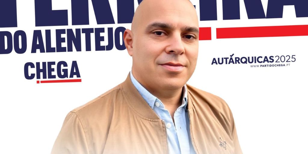 Autárquicas 2025: Octávio Costa é o candidato do Chega a Ferreira do Alentejo