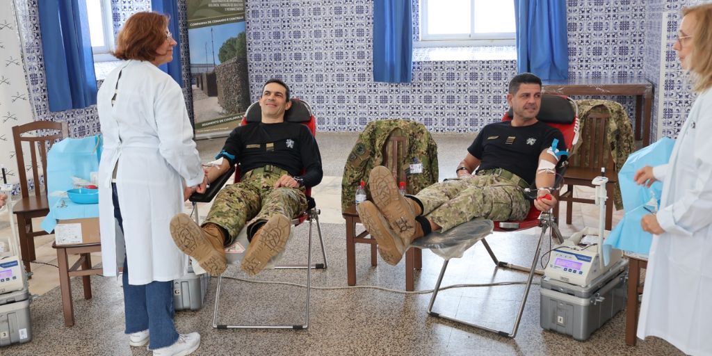 Regimento de Cavalaria Nº3 promove ação de dádiva de sangue no Dia do Pai