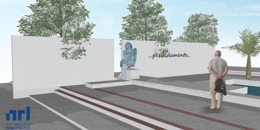 Florbela Espanca ganha escultura em mármore em projeto de Vila Viçosa e Oeiras