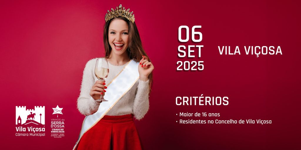 Município de Vila Viçosa procura candidata para representar o concelho em Concurso Nacional