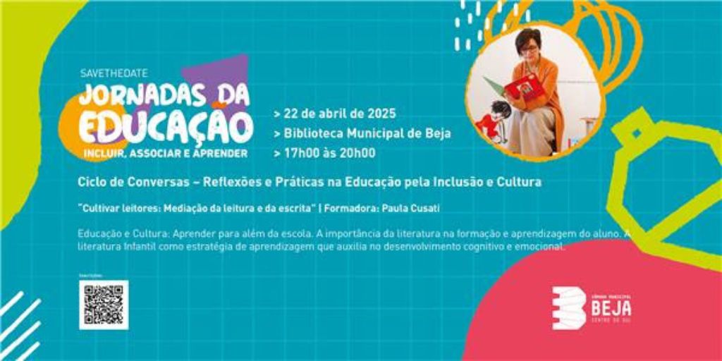 Beja: Paula Cusati em sessão de mediação da leitura e da escrita