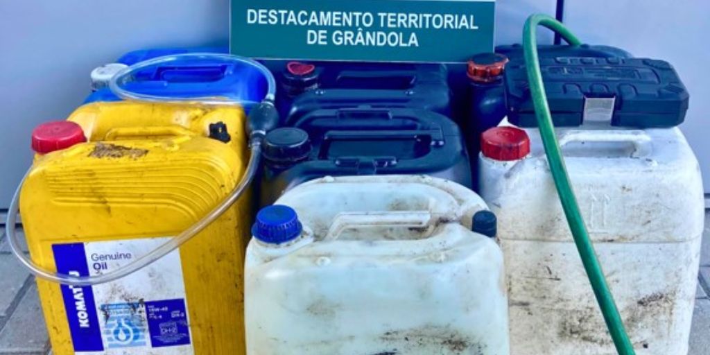 Grândola: GNR detém indivíduo por furto de combustível
