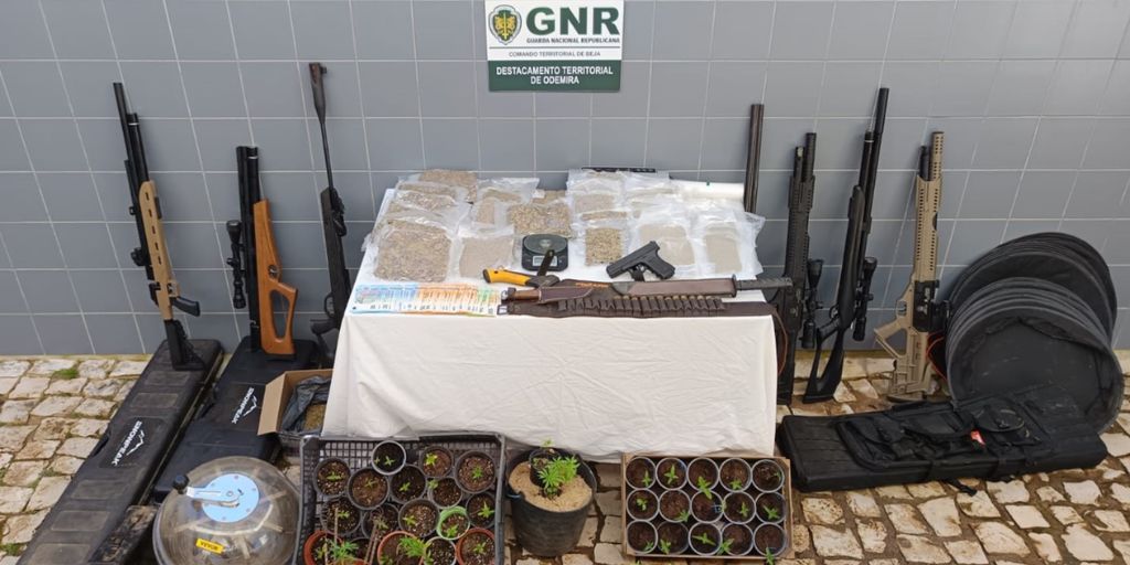 Odemira: GNR detém individuo por tráfico de estupefacientes, com mais de 2 600 doses