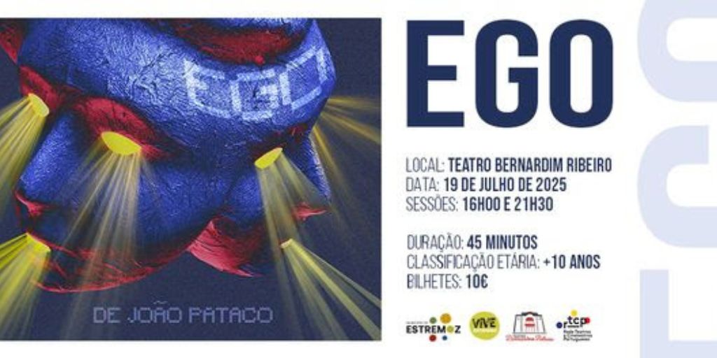 Espetáculo “EGO” de João Pataco sobe ao palco em Estremoz