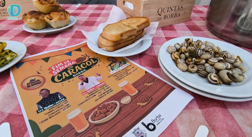 Caracóis, música e animação: Borba tem a receita certa para o fim de semana perfeito