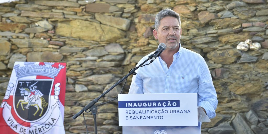 Mértola: Góis inaugura obras de requalificação urbana e saneamento