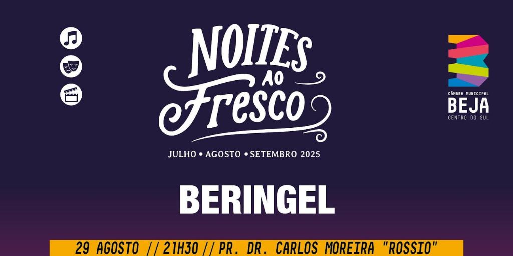 “Noites ao Fresco” em Beringel (Beja) terminam com concerto de Diogo Zambujo