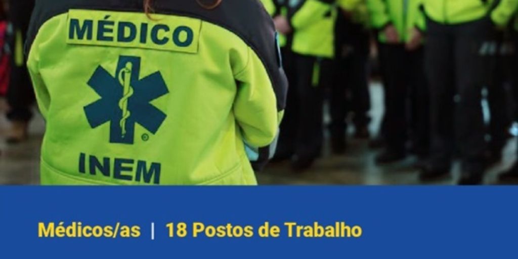 INEM abre concurso para recrutamento de 18 médicos