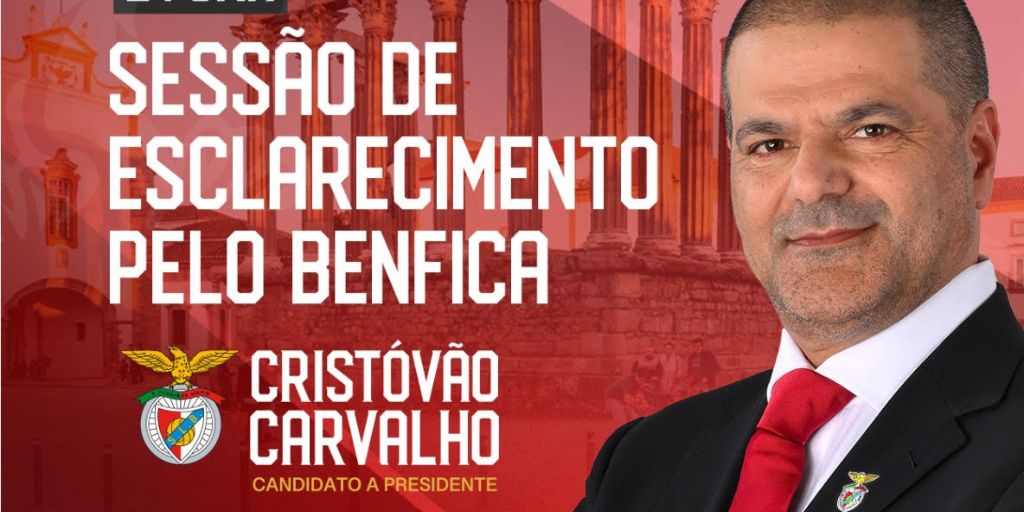 Eleições no Benfica: Cristóvão Carvalho em Évora a 4 de outubro