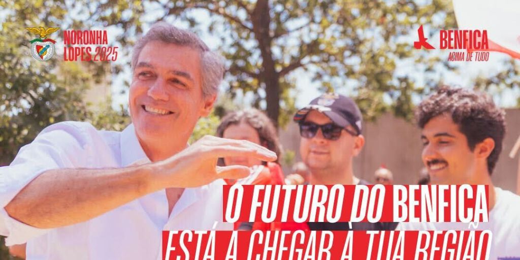 SL Benfica: João Noronha Lopes e Nuno Gomes em sessões de esclarecimento no distrito de Évora
