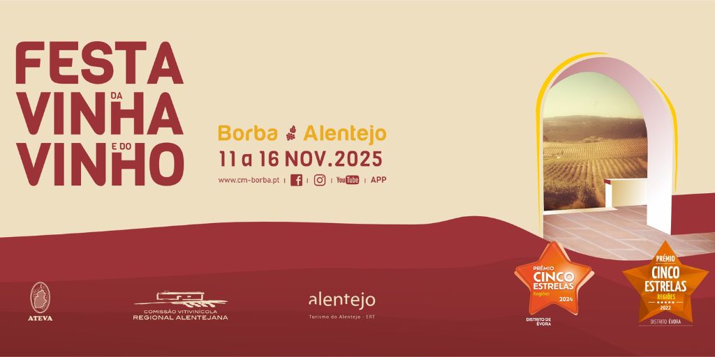 Festa da Vinha e do Vinho regressa a Borba entre 11 e 16 de novembro