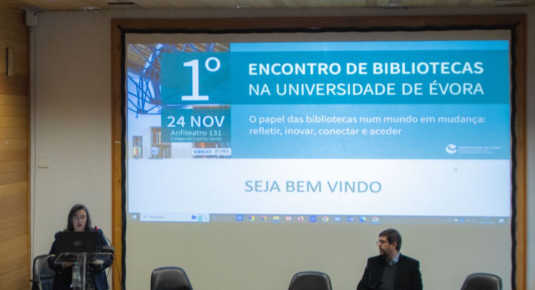 Bibliotecas debatem futuro digital no 1.º Encontro realizado na Universidade de Évora