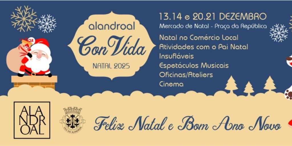 Programa de Natal do Alandroal inclui mercado, música e oficinas