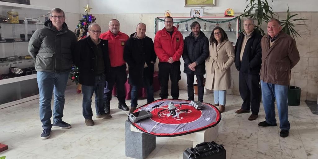 Município de Estremoz oferece drone aos Bombeiros Voluntários para reforço da proteção civil
