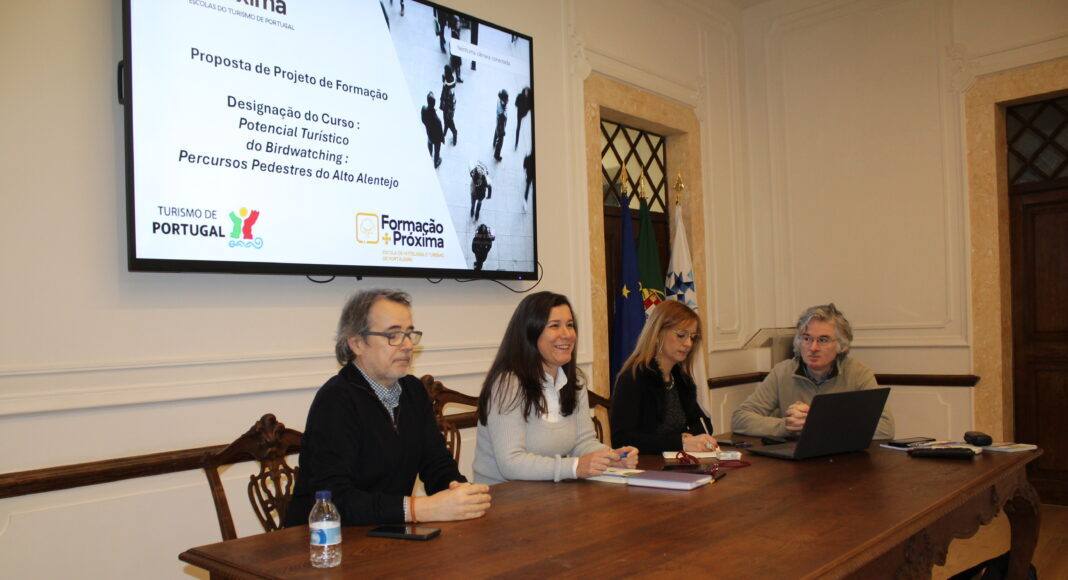 CIMAA apresenta formação em birdwatching para técnicos e agentes turísticos do Alto Alentejo