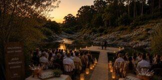 Concerto ao ar livre junto à Ribeira de Terges, no Pego Canastro, na Herdade da Malhadinha Nova