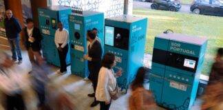 Sistema Volta não mostra pontos de recolha em seis concelhos do Alentejo Equipamento do sistema Volta destinado à recolha de garrafas de plástico e latas.